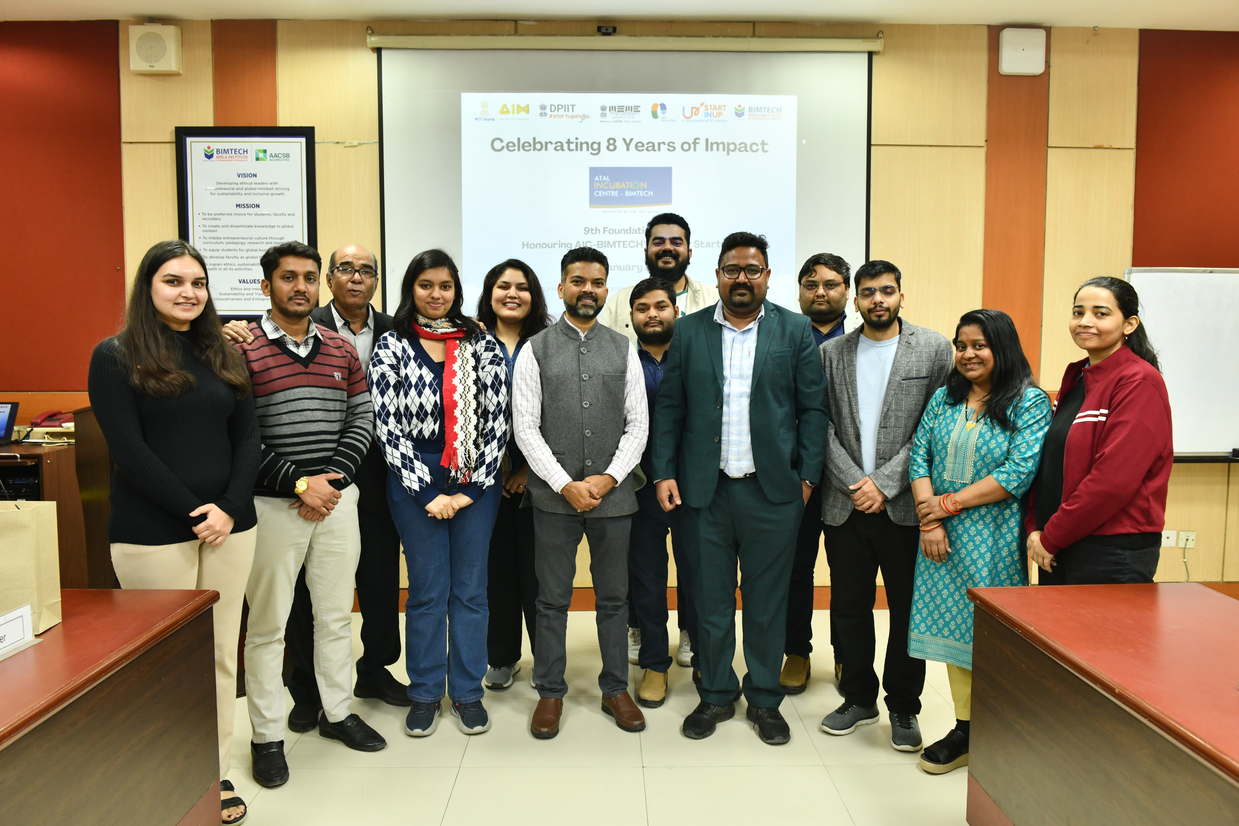9th Foundation Day of AIC-BIMTECH
