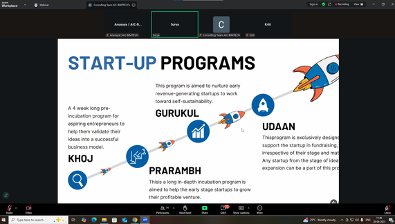 Startup Programs and Support Overview