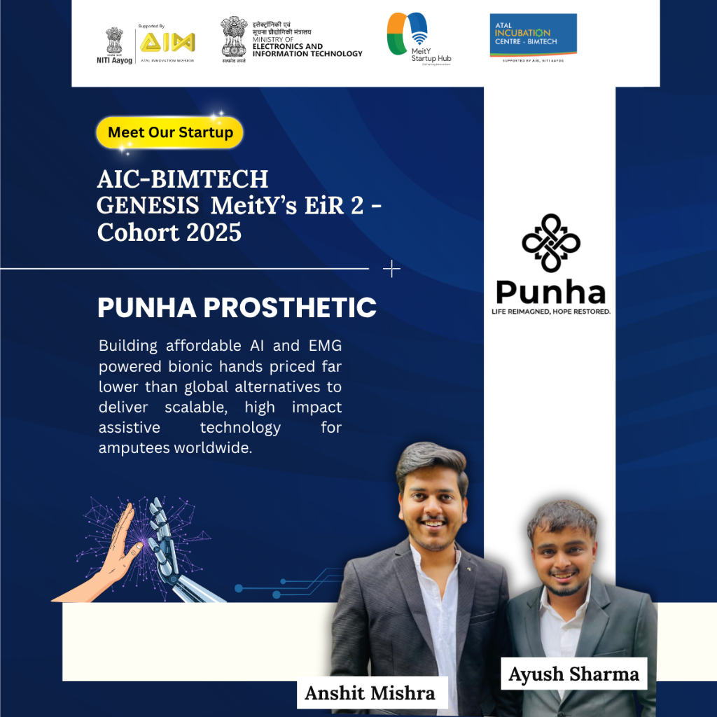 PUNHA PROSTHETIC - Anshit Mishra & Ayush Sharma